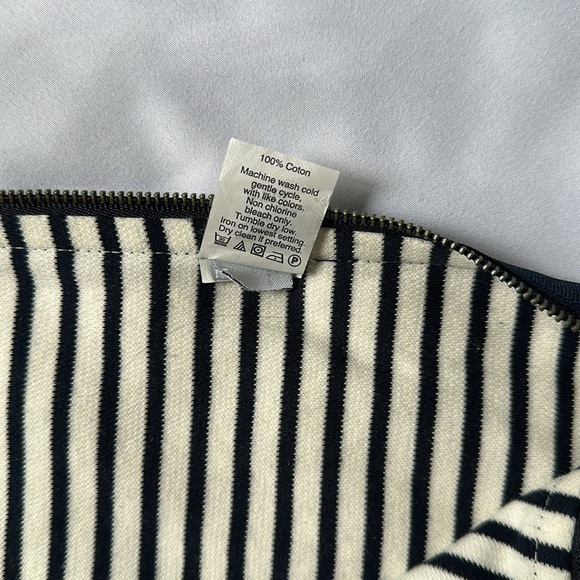 MADEWELL Eventide Striped Zip Mini Skirt Size Small - Picture 6 of 8